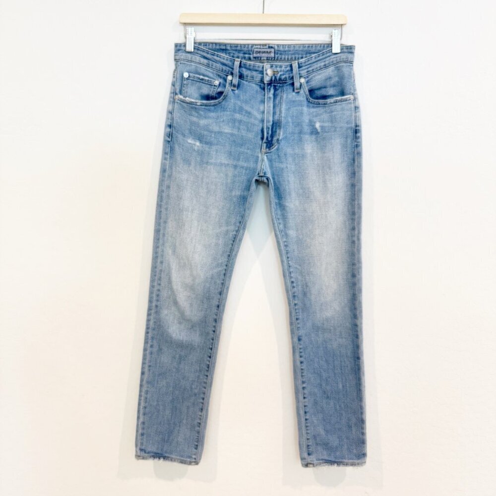 S.M.N Studio The Hunter Mens Slim Light Wash‎ Blue Jeans Size 31
